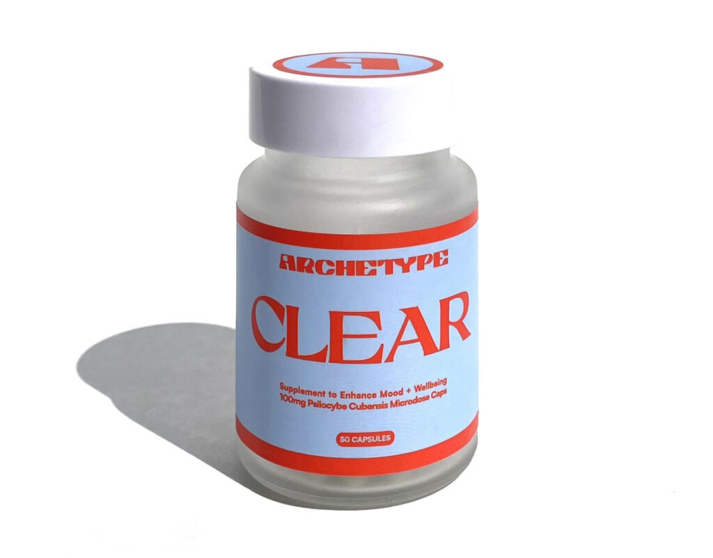 Buy Archetype Clear Microdose Mushroom Capsules Bottle Of 50 Online