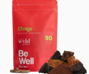 Stay Wyld Organics – Chaga Mushroom Capsules (Pouch of 90)