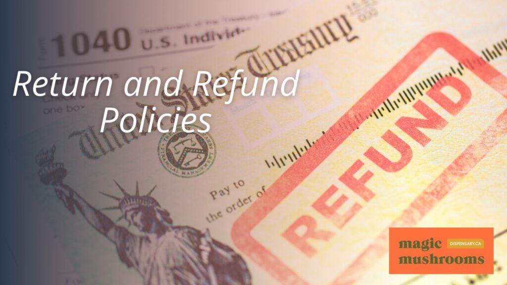Return and Refund Policies